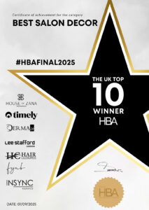 Maddison Hair Salon Award