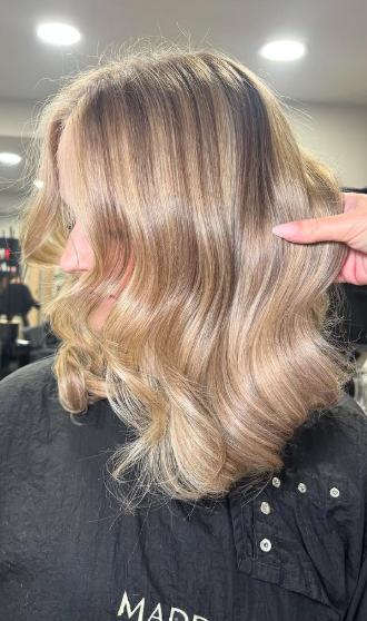 Blonde balayage Sheffield